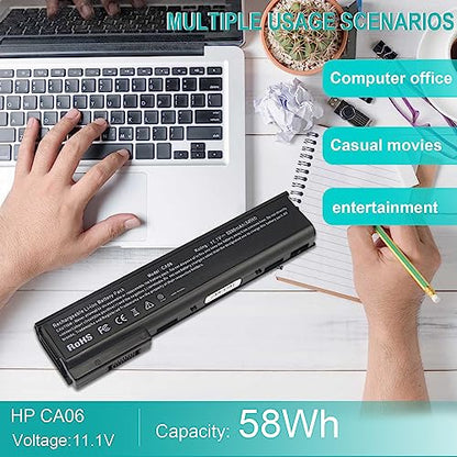 Futurebatt Laptop Notebook Battery for HP ProBook 640 645 650 655 G0 G1 Series, P/N: CA06 CA06XL HSTNN-DB4Y HSTNN-LB4Z HSTNN-LB4X HSTNN-LB4Y HSTNN-LP4Z - size: CA06 8.86*3.15*1.38 in