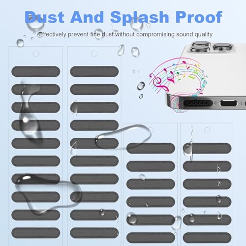iPhone Dust Plug, iPhone Speaker Cover iPhone Charger Cover with iPhone Cleaning kit for Charging Port for iPhone 14 pro max/14 pro/14/13 pro max/13 - size: Lightning Plug