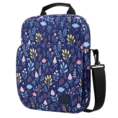 Dadanism 13 Inch Tablet Sleeve Shoulder Bag with Handle for iPad Pro 13" M4 2024, iPad Air 13", iPad Pro 12.9", Galaxy Tab S10+ Plus/S9 FE+/S9+ Plus 12.4", reMarkable Paper Pro 11.8", Night Blue - color: Night Blue, size: 13 Inch