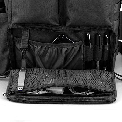 FRTKK Tactical Messenger Bag Military MOLLE Sling Shoulder Pack Briefcase Laptop Assault Gear Handbags Utility Carry Satchel - size: 13.3 inch