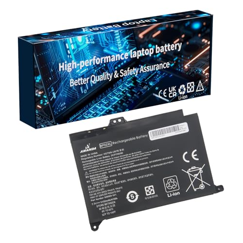 BP02XL 849909-850 Battery for HP Pavilion Laptop 15-AU 15-AW | for 15-AU057CL 15-AU030WM 15-AU063NR 15-AU123CL 15-AW002LA 15-AW053NR 15-AU091NR 15-AU023CL BPO2XL TPN-Q172