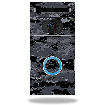 MightySkins Skin Compatible with Ring Doorbell 2 - Digital Camo | Protective, Durable, and Unique Vinyl Decal wrap Cover | Easy to Apply, Remove, and Change Styles | Made in The USA - color: Digital Camo