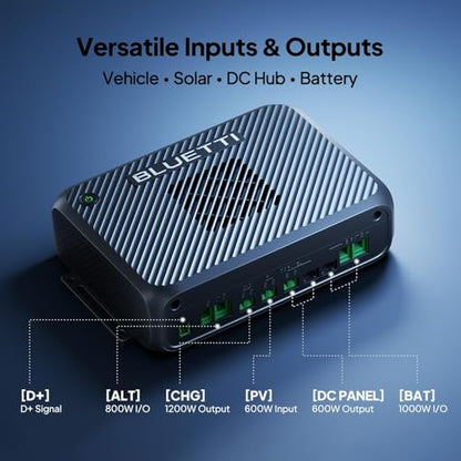 BLUETTI Solar Generator Elite 300 & Charger 2 Alternator Charger 3014.4Wh | 2400W (4800W Surge) , Smallest 3kWh, LFP Portable Power Station for RV, Home Backup, RV Power with TT-30 RV Port & 12V/30A DC - style: BLUETTI Elite 300+Charger 2