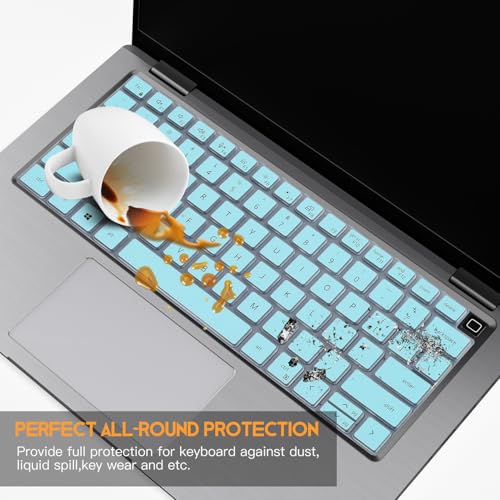 Keyboard Cover for Dell Latitude 5420 5430 5431 5440 5450 3440 3450 14, Latitude 7420 7430 7440 7450 7410 7650 7640 14 & 15.6, Latitude 9510 9520 9420 9430, Latitude 7520 15.6 Keyboard Skin, Mint - color: Mint