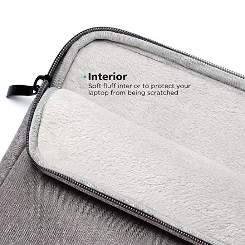 NIDOO 12" 13 inch Laptop Sleeve Case for 12.9" iPad Pro M1 M2 / 13" 13.6" MacBook Air/Surface Pro 7 8 9 X / 11.5" Lenovo Tab P11 Pro Tablet/ThinkPad Z13 / 13.4" Dell XPS 13 Plus/Galaxy Grey - color: Grey, size: 12-12.9 Inch / Macbook 13