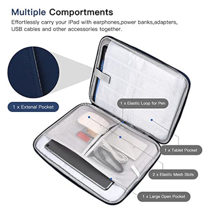13 inch Laptop Case Sleeve Compatible with 2026-2022 MacBook Air 13-Inch M5 A3449 / M4 A3240 / M3 A3113 / M2 A2681, Apple New MacBook Air 13.6 Shockproof Protective Bag - Blue - color: Blue, size: 13.6 Inch