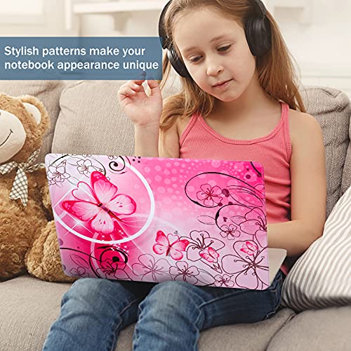 Pink Butterfly11.6 13 13.3 14 15 15.6 inches Netbook Laptop Skin Sticker Reusable Protector Cover Decal FY-NEK-009 - color: FY-NEK-009