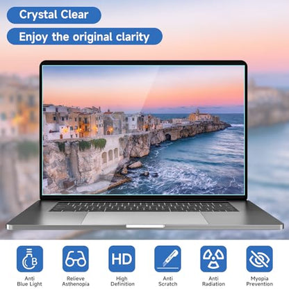2 Pcs 14 Inch (1920x1200P) Laptop Blue Light Screen Protector, Reduce Eye Strain Anti Glare Blue Light Blocking Screen Protector for 14’’ with 16:10 Resolution HP/Dell/Acer/Asus/Samsung/Lenovo - size: 14 inch with 16:10 aspect ratio