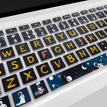 Keyboard Cover Skin for Microsoft Surface Laptop 3/4/5 13.5 & 15 Inch, Surface Laptop Studio/Studio 2 14.4",Space Man - color: Space Man