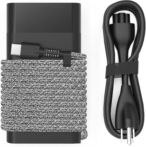 SZGUDULO 65W USB C Laptop Charger for HP Spectre Envy Chromebook Elitebook | Compatible with HP Spectre x360, Envy, Chromebook, Elitebook x360, Pavilion, Elite x2 Travel Type C Power Cord Ac Adapter - color: black-3
