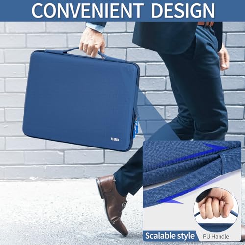 Hard Laptop Sleeve Case for 13.6 Inch MacBook Air M2 A2681 2022-2024 M3/A3113 2024,14inch MacBook Pro 14 M4/M3/M2/M1 Pro/Max A3112 A3401 A3185 A2992 A2918 A2779 2024-2021, Water-Resistant - color: Blue