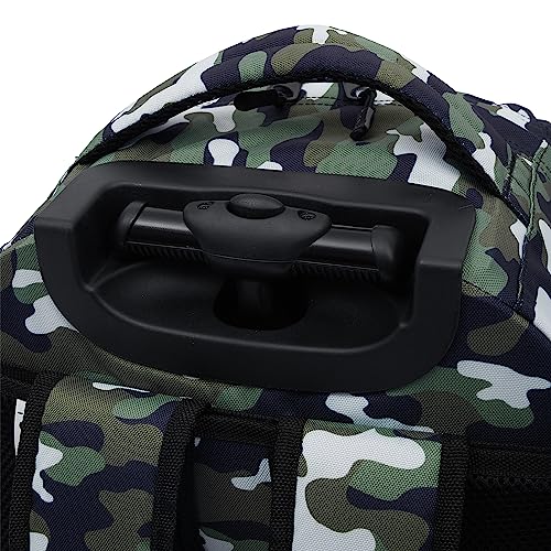 Travelers Club 18" Rolling Backpack with Shoulder Straps, Camo - color: Camo, size: 18 Inch