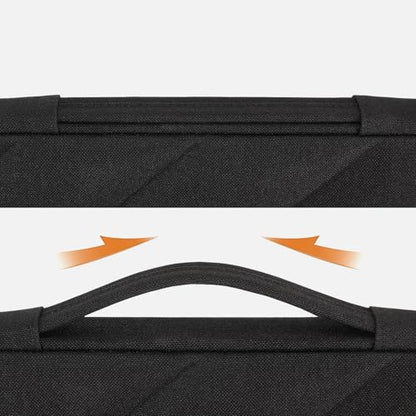 DOMISO 15.6 inch Laptop Case Sleeve Protective Cover Compatible with 16 inch MacBook Pro M4 M3 M2/Pro Max,15.6-16 inch HP Dell ASUS Lenovo Chromebook,Waterproof Computer Cases Bag with Handle,Black
