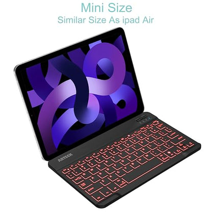 Arteck Universal Backlit Wireless Bluetooth Keyboard for iPad, Tablet, PC