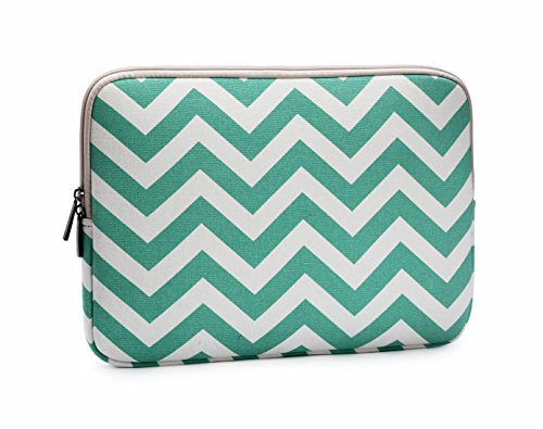 BSLVWG 10 Inch Laptop Sleeve Multi-Color & Size Choices Case/Water-Resistant Neoprene Notebook Computer Pocket Tablet Briefcase Carrying Bag/Pouch Skin Cover - color: Wave, size: 10 inch
