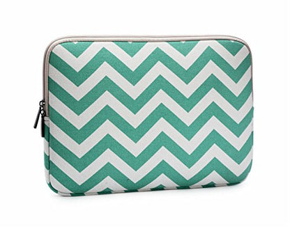 BSLVWG 10 Inch Laptop Sleeve Multi-Color & Size Choices Case/Water-Resistant Neoprene Notebook Computer Pocket Tablet Briefcase Carrying Bag/Pouch Skin Cover - color: Wave, size: 10 inch