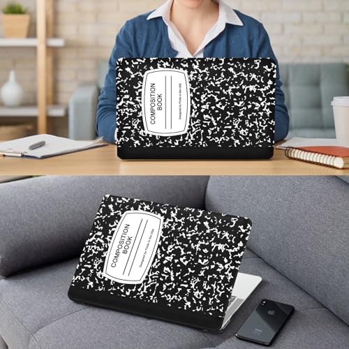 Fintie Case for MacBook Air 13 Inch A2337/A2179/A1932, Composition Book | Air 13.3'', 2018-2022, M1, Snap-On Shell Cover, Full Port Access, Easy On/Off, Lightweight - color: Composition Book