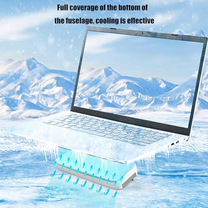 Laptop Cooling Pad Stand Gaming Laptop Semiconductor Coolers Laptop Cooling Holder for Laptop Adjustable Rapid Cooling