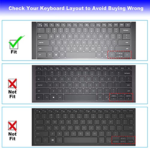 Ultra Thin Keyboard Cover for Dell Inspiron 16/Inspiron 16 Plus 5630 5635 5620 5625 7635 7630 7620 16-inch Laptop, Inspiron 14 5430 5435 7430 7435 5420 5425 7420 7425 7415 Keyboard Skin (TPU) - color: TPU