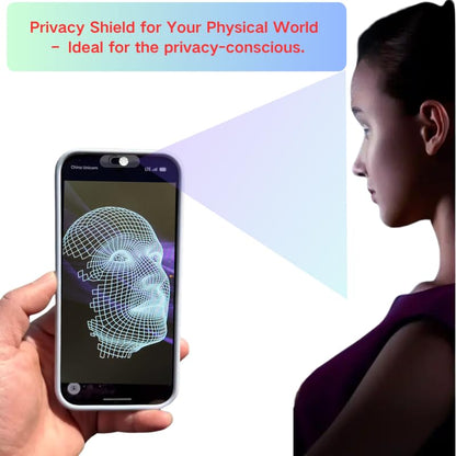 Front Camera Cover | Smartphones Webcam Cover Protect Privacy, Camera Privacy Covers Compatible for Galaxy, Pixel & iPad, Ultra-Thin Privacy Protection Slide | 2 Pack | Silver