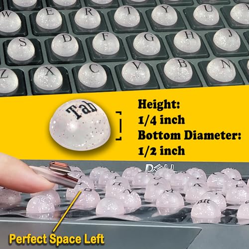 Generic Laptop Keyboard Cover for Long Nails with Raised Keys, Compatible with HP/DELL/Mac/Lenovo/Acer/Asus/Samsung12-18" Notebook Computer (Cat Eye)