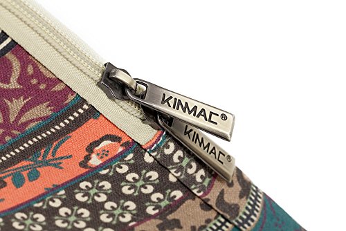 Kinmac 360° Protective Vertical Laptop Sleeve Case Cover Bag with Pocket for MacBook Air 13 inch,iPad Pro 13" and 12.5-13.3 inch HP Lenovo Dell ASUS Acer Laptop (New Bohemian) - color: New Bohemian, size: 12.5 inch-13.3 inch