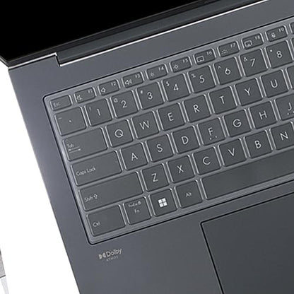 MUBUY Keyboard Cover Skin for ASUS Zenbook 14 OLED UX3405 & ZenBook Flip 14 UP3404，ZenBook 14X UX3404，ZenBook Pro UX6404, ZenBook UM3406 14 inch Laptop US Keyboard Cover-TPU - color: TPU