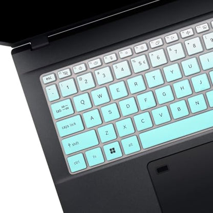 Keyboard Cover for 15.6" Acer Aspire Vero 15AV15-53P-52PG, Aspire 15 A15-41M/51M/61M, Aspire 5 A515-57 A515-57G A515-57-53T2/56UV/51WN/73L5/75RH 15.6 (Not Fit The Older Aspire AV15-51 A515-46~A515-56) - color: Ombremint
