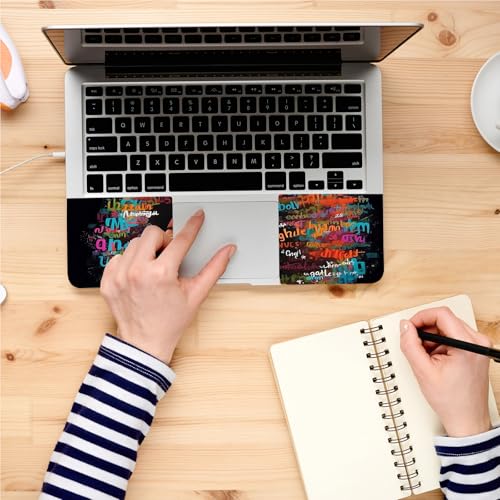 Universal Laptop Skin, DIY Cut-to-Fit Vinyl Cover Compatible with HP, Dell, Lenovo, Mac (13.3" to 15.6"), Anti-Scratch, No Residue & Bubble-Free Protective Decal Sticker, Afro Girl Graffiti - color: Afro Girl Graffiti