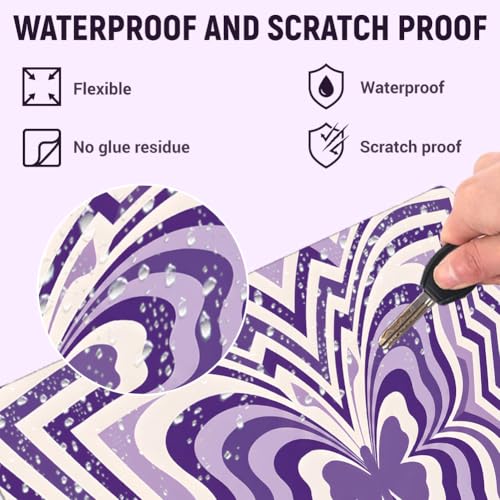 3Pcs Laptop Skin Sticker Decal Purple Butterfly PVC Laptop Sticker Fits for 12-16 Inch Notebook Waterproof Scratch Proof Universal Notebook PC Personalized Protector Gift - style: radioactive butterfly