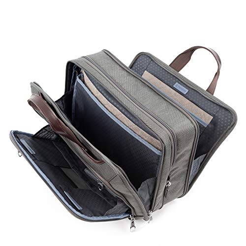 Travelpro Platinum Elite Expandable Business Laptop Briefcase, Fits up to 15.6 Laptop, Work School Travel, Men and Women