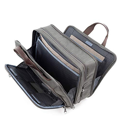 Travelpro Platinum Elite Expandable Business Laptop Briefcase, Fits up to 15.6 Laptop, Work School Travel, Men and Women