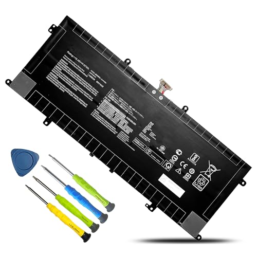 C41N1904 C41N1904-1 Battery for ASUS ZenBook 14 UX425UA UM425IA UX425EA UX425JA 13 BX325JA UX325EA UX325JA UX325SA UM325SA UX363EA UX363JA S UX371 UX393 UX393EA UX371EA S14 S435 S435EA - size: 12.67*3.34*0.31inch C41N1904
