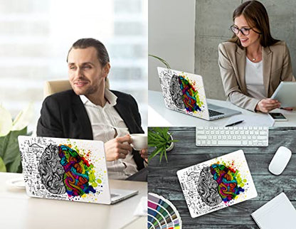CISSOOK Compatible with MacBook Pro 14 inch Case 2026 2025 2024 2023 2022 | A3434 A3427 A3426 A3112 A3185 A3401 A2918 A2992 A2779, 5in1 Kit Hard Shell Case for MacBook Pro 14 M1 M2 M3 M4 M5, Brain - color: 14inch-Creative Brain