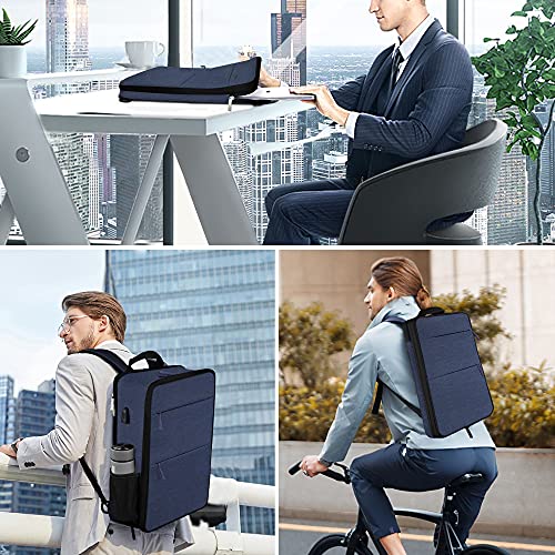 Slim & Expandable Laptop Backpack 15 15.6 16 Inch Case, Water Resistant Travel Backpack Compatible with MacBook Pro/Neo 16" 15", Dell XPS 15 16 and Most 15" 15.6" 16" Notebooks，B01L01 - color: B01l01, size: 15"-16"