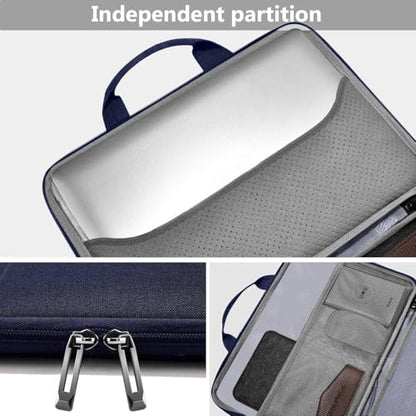 Hseok Laptop Sleeve 13-14 Inch Case Briefcase Compatible with MacBook Neo Pro 14 M5/M4/M3/M2/M1, All Models 13.3 Mac Air/Pro, XPS 13 14, Most Popular 13"-14" Notebooks,D01B02 - color: D01B02, size: 13"-14"