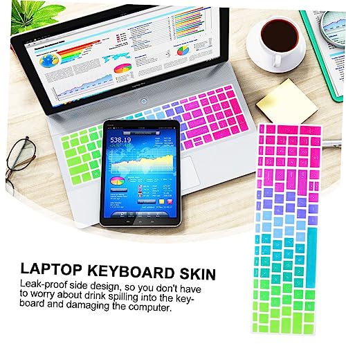 Keyboard Protective Film Skin Dust Cover Gradient Pattern Style