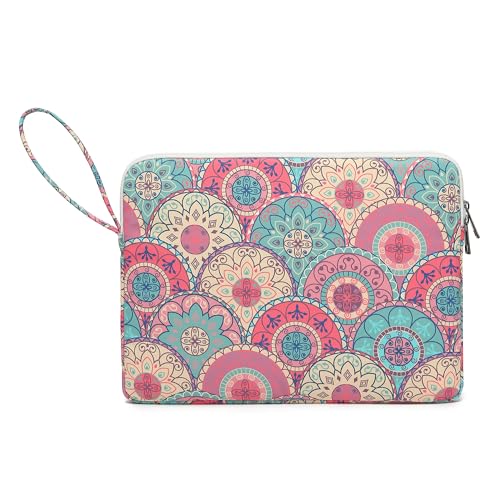 Laptop Sleeve with Pocket (Bandanna, 12.5 inch-13.5 inch) - color: Bandanna With Strap, size: 12.5 inch-13.5 inch