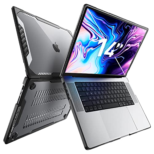 SUPCASE for MacBook Pro 14 Inch Case 2026-2021 (Unicorn Beetle), M5/M4/M3/M2/M1 Pro/Max A3427 A3426 A3434 A3185 A3401 A3112 A2918 A2992 A2779 A2442 Rugged Protective Cover for MacBook Pro 14", Black - color: Black
