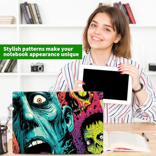 Laptop Skin Sticker Decal, Universal Protective Cover Fit 12 13 14 15.6 Inch Notebook, Reusable Water-Resistant Vinyl Decal w/ 2 Wrist Pads for Business Travel Office, Art Comic - color: Art Comic