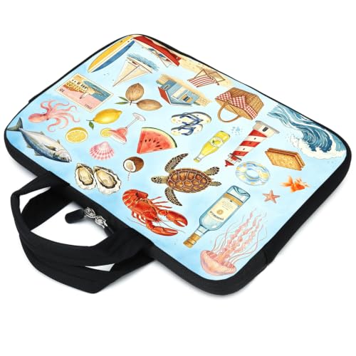 15.6" Laptop Sleeve 14" 15" 15.4" Chromebook Case Ultrabook Case Notebook Sleeves PC Messenger Bag (XM-15ST-1) - color: XM-15ST-1