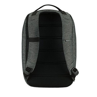 Incase Compact City Backpack – 18L Everyday Travel Tech Backpack and Laptop Bag for Work or School – Three Pockets, 16” Padded Laptop Sleeve, Quick Access Pocket – Heather Black - color: Heather Black