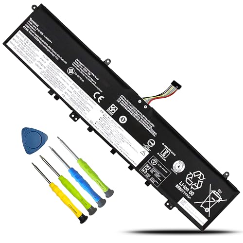 L18M4PF1 L18D4PF1 Laptop Battery Replacement for Lenovo Yoga C940-15IRH 81TE Yoga 9-15IMH5 82DE Series 5B10T83737 5B10T83738 5B10U65276 69Wh 4500mAh(Long Interface Cable) - size: 10.23*3.34*0.39inch L18M4PF1
