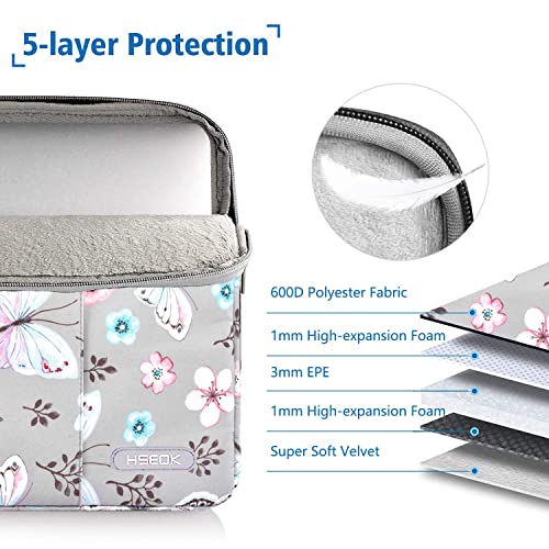 Hseok Laptop Sleeve 15.6 16 inch Case Compatible with MacBook Neo 16, MacBook Pro 16" M5/M4/M3/M2/M1, MacBook Air Pro 15", XPS 16, Most 15" 15.6" 16" Notebooks,B01F01 - color: B01F01, size: 15.6"