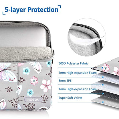 Hseok Laptop Sleeve 15.6 16 inch Case Compatible with MacBook Neo 16, MacBook Pro 16" M5/M4/M3/M2/M1, MacBook Air Pro 15", XPS 16, Most 15" 15.6" 16" Notebooks,B01F01 - color: B01F01, size: 15.6"