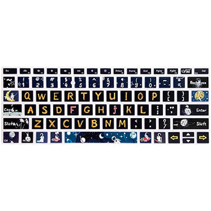 Keyboard Cover Skin for Microsoft Surface Laptop 3/4/5 13.5 & 15 Inch, Surface Laptop Studio/Studio 2 14.4",Space Man - color: Space Man