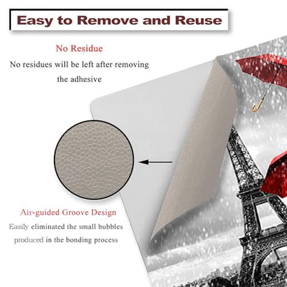 12 13 14 15 15.4 15.6 Inches Laptop Skin Sticker Decal Universal Netbook Skin Sticker Reusable Soft Notebook Art Protector Cover Decal, Paris Tower - color: Paris Tower