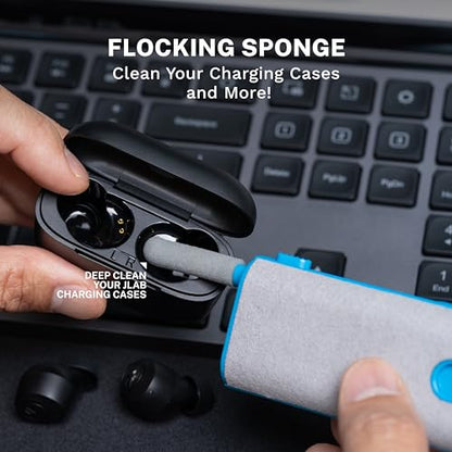 JLab Multipurpose Electronics Cleaning kit for Headphones, Earbuds, Keyboard, Laptop, Tablet, Cellphone, smartwatch