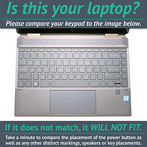 MightySkins Skin Compatible with HP Spectre x360 13.3" Gem-Cut (2019) - Glamorous | Protective, Durable, and Unique Vinyl Decal wrap Cover | Easy to Apply, Remove, and Change Styles | Made in The USA