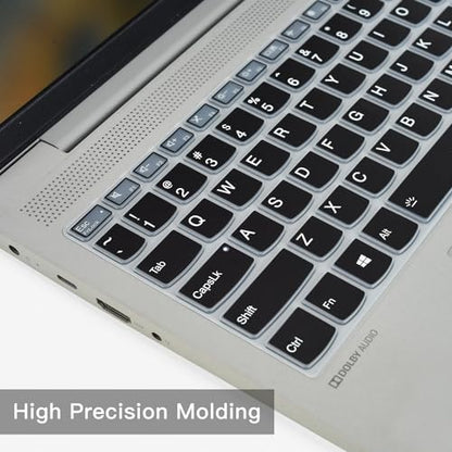 Keyboard Cover for 2026-2023 Lenovo IdeaPad 1 / IdeaPad 1i 15IJL7 15IAU7 15IGL7 15ADA07 15.6", IdeaPad Slim 5 5i/Slim 3 3i 15.6" 16", Lenovo V15 G5 G4 G3 Gen 2 15.6", Ideapad 3 3i 15.6" Laptop -Black - color: Black